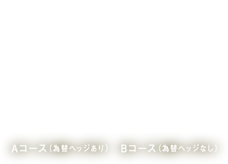米国 NASDAQ オープン Aコース（為替ヘッジあり） Bコース（為替ヘッジなし）